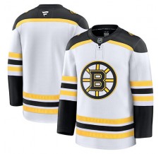Pánské Dres Boston Bruins Blank Bílá Premium Venkovní
