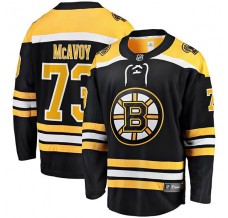 Pánské Dres Boston Bruins Charlie McAvoy 73 Černá Breakaway Domácí