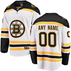 Pánské Dres Boston Bruins Custom Bílá Breakaway Venkovní