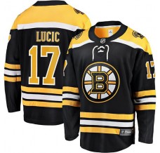 Pánské Dres Boston Bruins Milan Lucic 17 Černá Breakaway Domácí