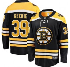 Pánské Dres Boston Bruins Morgan Geekie 39 Černá Breakaway Domácí