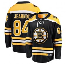 Pánské Dres Boston Bruins Tanner Jeannot 84 Černá Breakaway Domácí