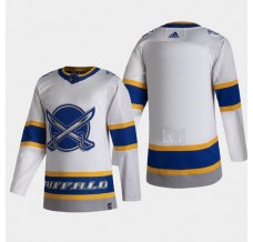 Pánské Dres Buffalo Sabres Blank 2020-21 Reverse Retro Bílá Authentic