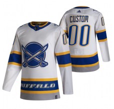 Pánské Dres Buffalo Sabres Custom 2020-21 Reverse Retro Bílá Authentic