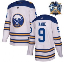 Pánské Dres Buffalo Sabres Evander Kane 9 2018 Winter Classic Patch Bílá Authentic