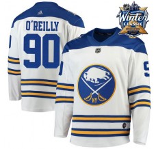 Pánské Dres Buffalo Sabres Ryan O'Reilly 90 2018 Winter Classic Patch Bílá Authentic