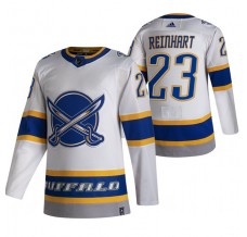 Pánské Dres Buffalo Sabres Sam Reinhart 23 2020-21 Reverse Retro Bílá Authentic