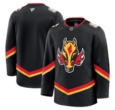 Pánské Dres Calgary Flames Blank Černá Premium Alternativní