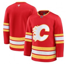 Pánské Dres Calgary Flames Blank Červená Premium Domácí