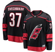 Pánské Dres Carolina Hurricanes Andrei Svechnikov 37 Černá Breakaway Domácí
