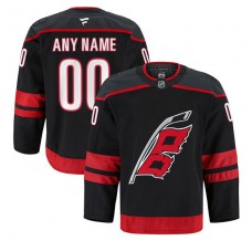 Pánské Dres Carolina Hurricanes Custom Černá Authentic Pro Domácí