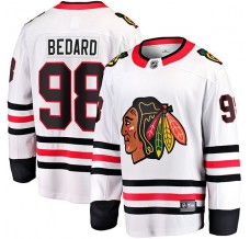 Pánské Dres Chicago Blackhawks Connor Bedard 98 Bílá Premier Breakaway Venkovní