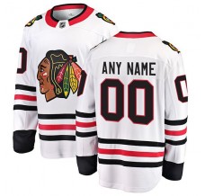 Pánské Dres Chicago Blackhawks Custom Bílá Breakaway Venkovní