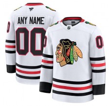 Pánské Dres Chicago Blackhawks Custom Bílá Premium Venkovní