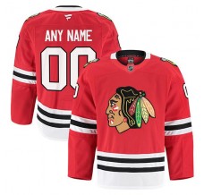 Pánské Dres Chicago Blackhawks Custom Červená Authentic Pro Domácí