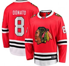 Pánské Dres Chicago Blackhawks Ryan Donato 8 Červená Breakaway Domácí