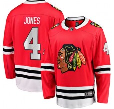 Pánské Dres Chicago Blackhawks Seth Jones 4 Červená Breakaway Domácí