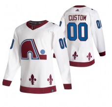 Pánské Dres Colorado Avalanche Custom 2020-21 Reverse Retro Bílá Authentic