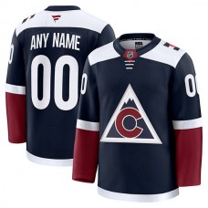 Pánské Dres Colorado Avalanche Custom Námořnická Modrá Premium Alternativní