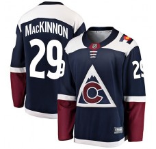 Pánské Dres Colorado Avalanche Nathan MacKinnon 29 Námořnická Modrá Breakaway Alternativní