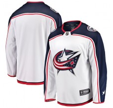 Pánské Dres Columbus Blue Jackets Blank Bílá Breakaway Venkovní