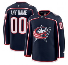 Pánské Dres Columbus Blue Jackets Custom Námořnická Modrá Premium Domácí