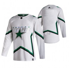 Pánské Dres Dallas Stars Blank 2020-21 Reverse Retro Bílá Authentic