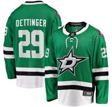 Pánské Dres Dallas Stars Jake Oettinger 29 Zelená Breakaway Domácí