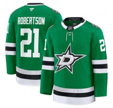 Pánské Dres Dallas Stars Jason Robertson 21 Zelená Premium Domácí