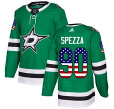 Pánské Dres Dallas Stars Jason Spezza 90 USA Flag Fashion Svěže Zelená Authentic