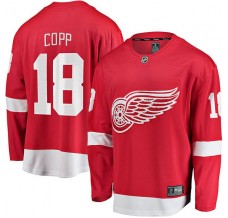 Pánské Dres Detroit Red Wings Andrew Copp 18 Červená Breakaway Domácí