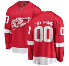 Pánské Dres Detroit Red Wings Custom Červená Breakaway Domácí