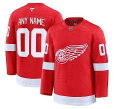 Pánské Dres Detroit Red Wings Custom Červená Premium Domácí