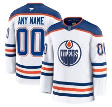 Pánské Dres Edmonton Oilers Custom Bílá Premium Venkovní