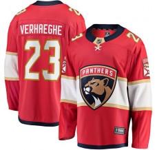 Pánské Dres Florida Panthers Carter Verhaeghe 23 Červená Breakaway Domácí