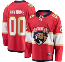 Pánské Dres Florida Panthers Custom Červená Breakaway Domácí