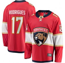 Pánské Dres Florida Panthers Evan Rodrigues 17 Červená Breakaway Domácí