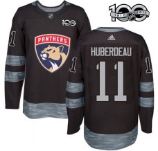 Pánské Dres Florida Panthers Jonathan Huberdeau 11 1917-2017 100th Anniversary Patch Černá Authentic