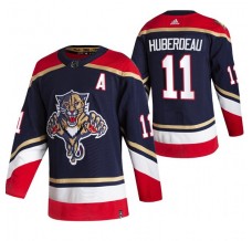 Pánské Dres Florida Panthers Jonathan Huberdeau 11 2020-21 Reverse Retro Námořnická Modrá Authentic