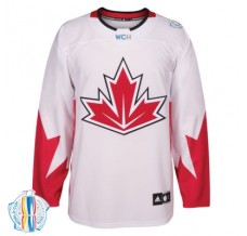 Pánské Dres Kanada Blank 2016 World Cup of Hockey Bílá Authentic