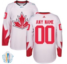 Pánské Dres Kanada Custom 2016 World Cup of Hockey Bílá Authentic