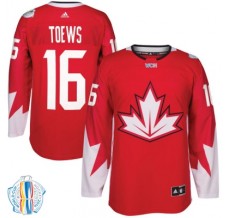 Pánské Dres Kanada Jonathan Toews 16 2016 World Cup of Hockey Červená Authentic