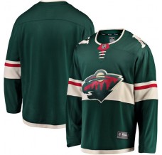 Pánské Dres Minnesota Wild Blank Zelená Breakaway Domácí
