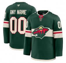 Pánské Dres Minnesota Wild Custom Zelená Premium Domácí