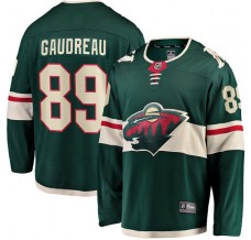 Pánské Dres Minnesota Wild Frederick Gaudreau 89 Zelená Breakaway Domácí