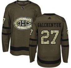 Pánské Dres Montreal Canadiens Alex Galchenyuk 27 Maskáčová Zelená Authentic