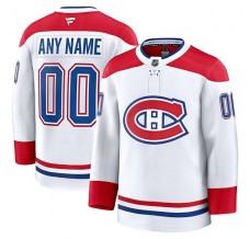 Pánské Dres Montreal Canadiens Custom Bílá Premium Venkovní