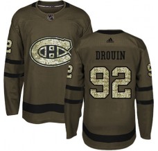 Pánské Dres Montreal Canadiens Jonathan Drouin 92 Maskáčová Zelená Authentic