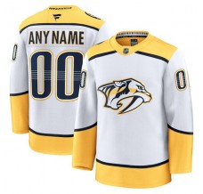 Pánské Dres Nashville Predators Custom Bílá Premium Venkovní