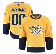Pánské Dres Nashville Predators Custom Zlatá Authentic Pro Domácí